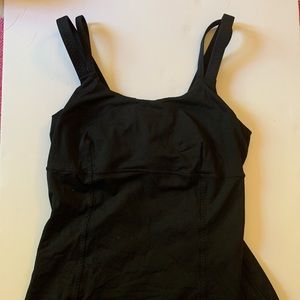 LULULEMON black sporty tank top